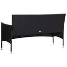 Rattan tuinset met stijlvolle breedte zitting voor elegante buitenruimte - Tuinsets
