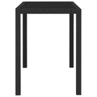Rattan tuinstoelset met glazen tafelblad inclusief levering bevat - Tuinsets