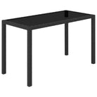 Rattan tuinstoelset met glazen tafelblad inclusief levering bevat - Tuinsets