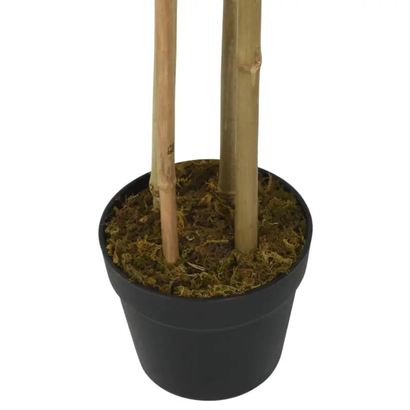 Realistische kunstbamboe met kunststof pot voor woon en kantoor decoratie - Kunstplanten