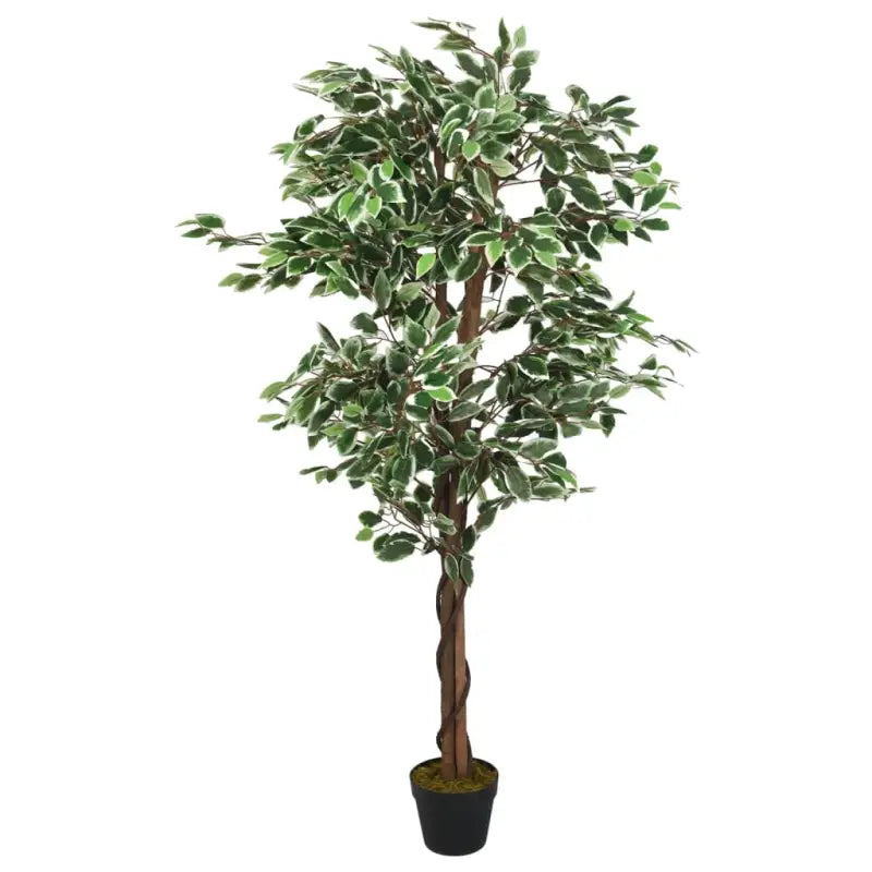 Realistische kunstfikus in kunststof pot voor je interieur - 180 cm / 1 - Kunstplanten