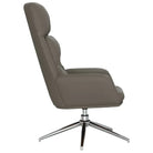 Relaxstoel met echt leer en graden draaibaar voor ultiem zitcomfort - Fauteuils & Relaxfauteuils