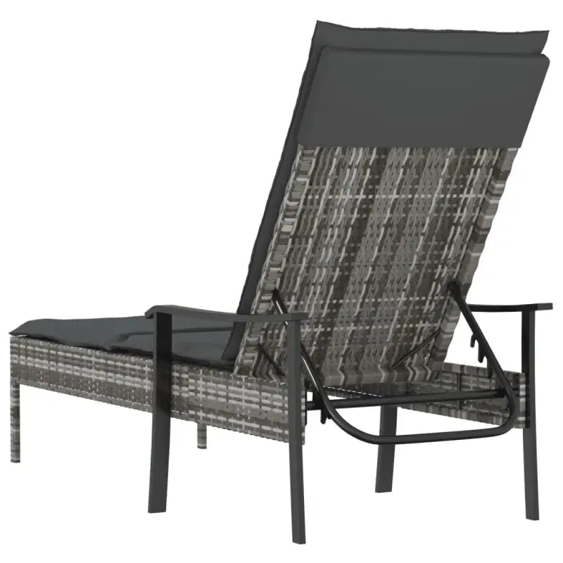 Relaxstoel van poly Rattan voor buitengebruik en duurzaam comfort - Tuinsets