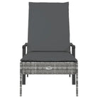 Relaxstoel van poly Rattan voor buitengebruik en duurzaam comfort - Tuinsets