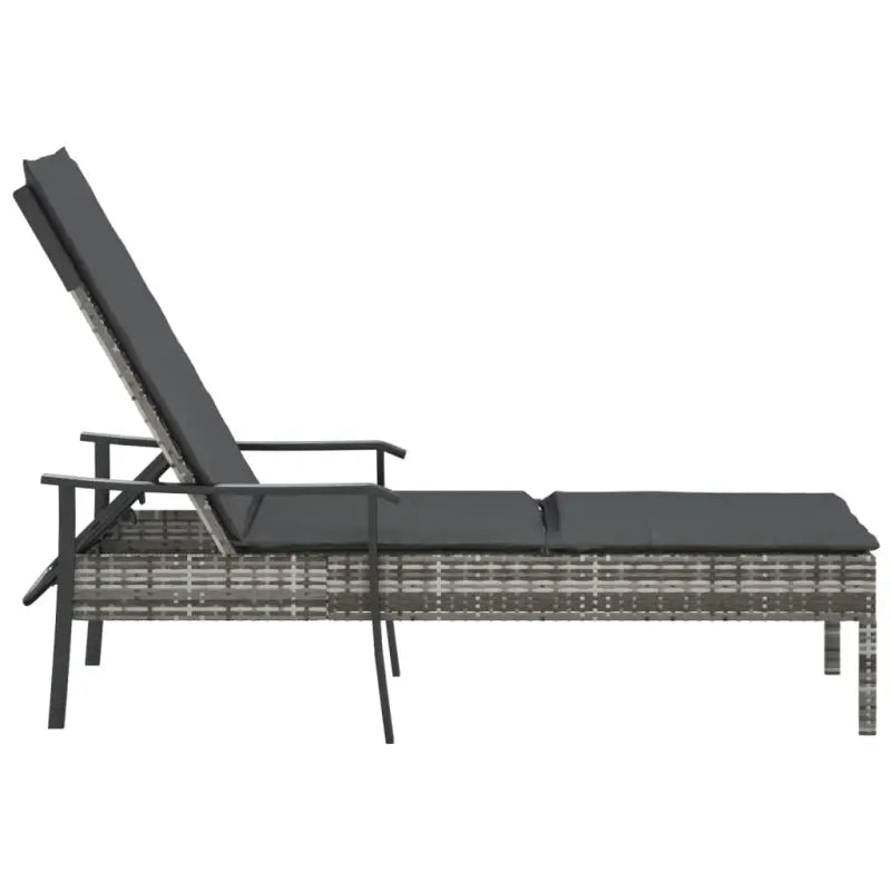 Relaxstoel van poly Rattan voor buitengebruik en duurzaam comfort - Tuinsets
