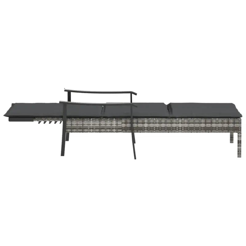 Relaxstoel van poly Rattan voor buitengebruik en duurzaam comfort - Tuinsets