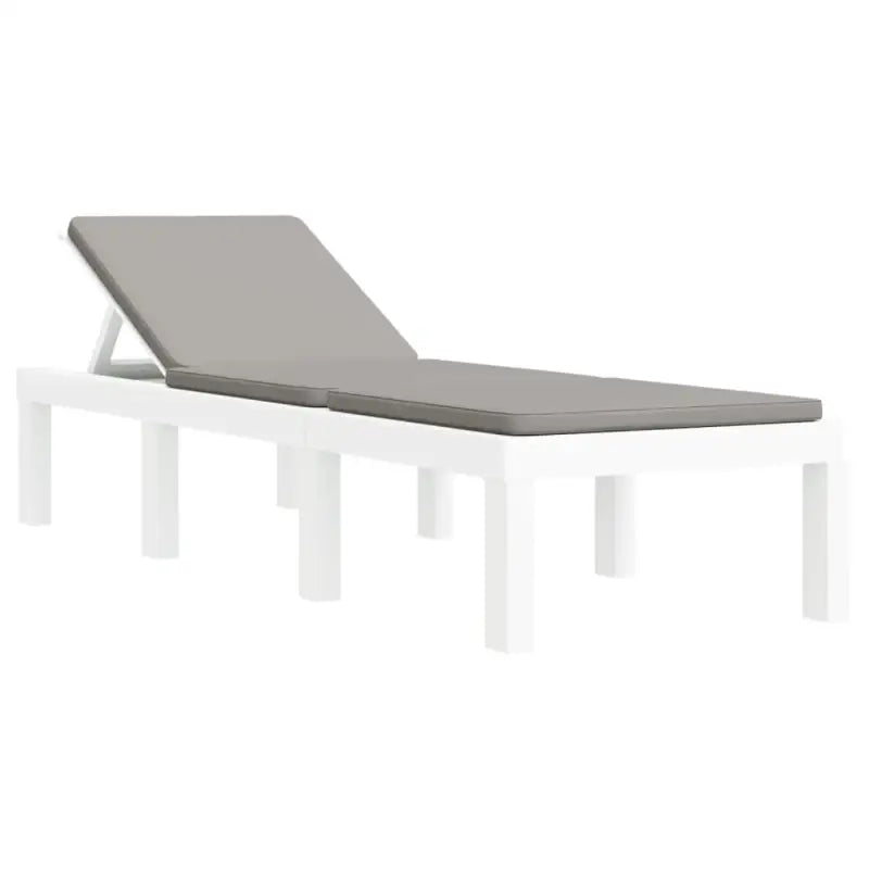 Relaxstoel voor in de tuin met duurzaam polypropeen materiaal - Tuinsets