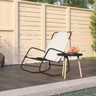 Relaxstoelen met gepoedercoat staal voor ultiem comfort en stijl - Crème / 1 - Ligstoelen