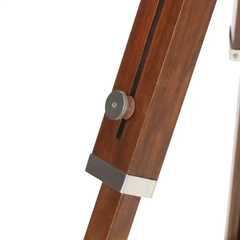 Retro driepoot vloerlamp met massief mangohout en vintage design - Lampen
