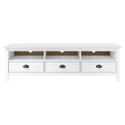 Retro tv-meubel van massief grenenhout met opvallend design - Tv-meubels