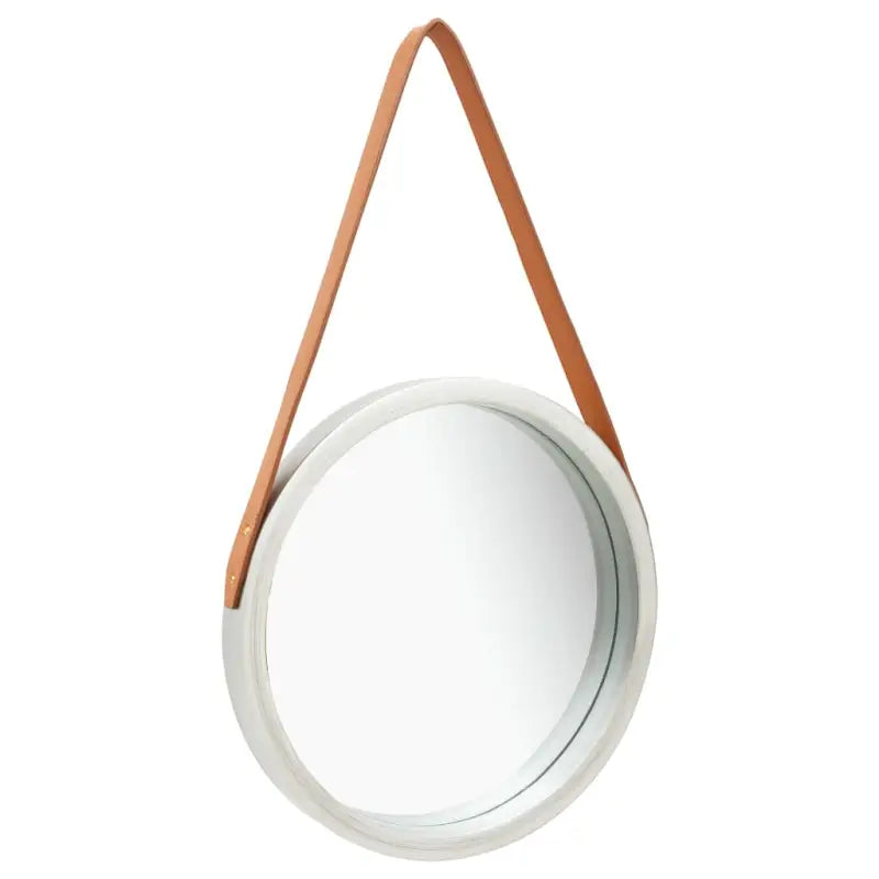 Retrostijl hangspiegel voor woonkamer of slaapkamer - Zilver / Ø 40 cm / 1 - Spiegels