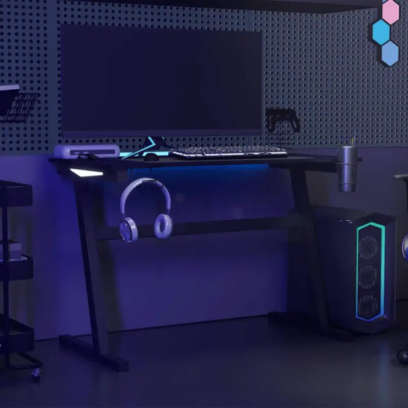 RGB Gaming Bureau met ergonomisch ontwerp voor comfortabel gamen - Bureaus