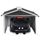 Robotmaaier Overkapping van Verzinkt Staal voor Bescherming en Pauze - Tuinhuizen