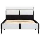 Robuust Bed met multiplex lattenbodem en stalen poten - Bedden & bedframes