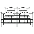 Robuust metalen bedframe met extra opbergruimte en tijdloos design - Bedden & bedframes