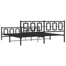 Robuust metalen bedframe met extra opbergruimte en tijdloos design - Bedden & bedframes