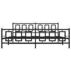 Robuust metalen bedframe met extra opbergruimte en tijdloos design - Bedden & bedframes