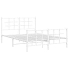 Robuust metalen bedframe met extra opbergruimte en tijdloos ontwerp - Bedden & bedframes