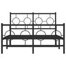 Robuust metalen bedframe met tijdloos design en extra opbergruimte - Bedden & bedframes