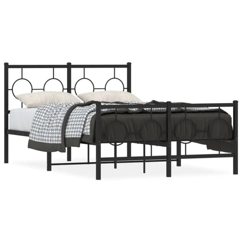 Robuust metalen bedframe met tijdloos design en extra opbergruimte - Bedden & bedframes