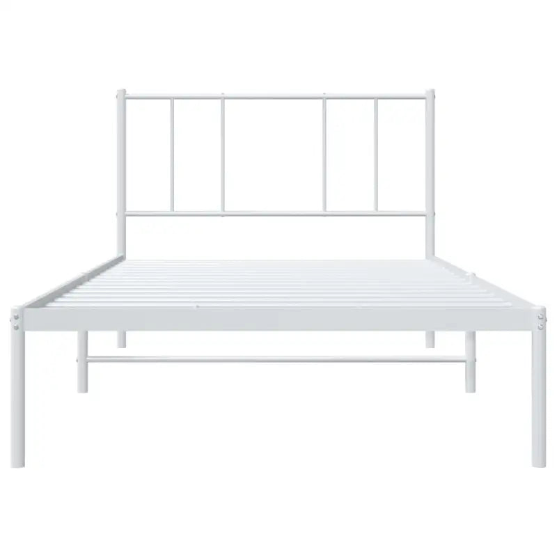 Robuust metalen latten bedframe met elegant ontwerp en extra opbergruimte - Bedden & bedframes