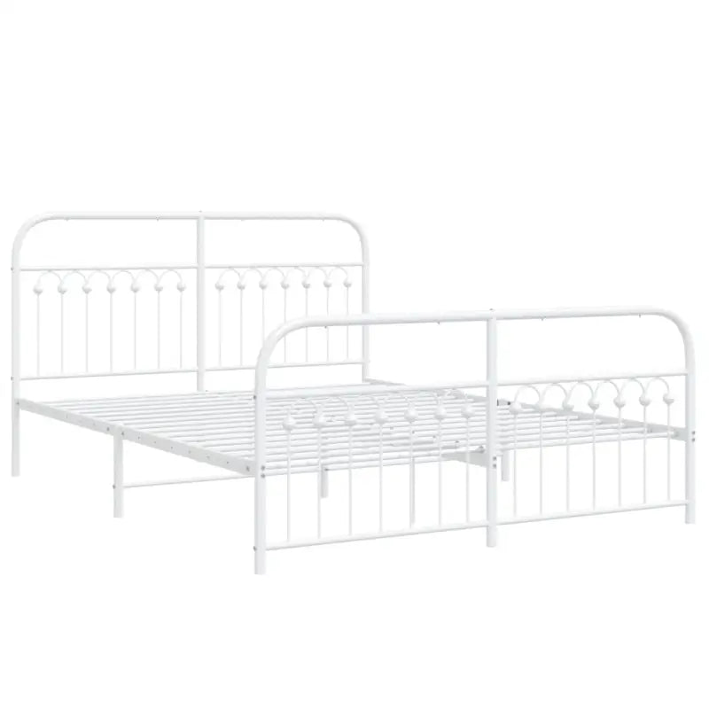 Robuust metalen latten bedframe met extra opbergruimte - Bedden & bedframes