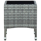 Robuuste Rattan Tuin Tafel voor Buitenruimte - Tuintafels