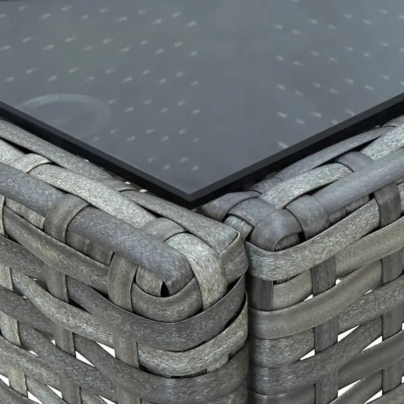 Robuuste Rattan Tuin Tafel voor Buitenruimte - Tuintafels