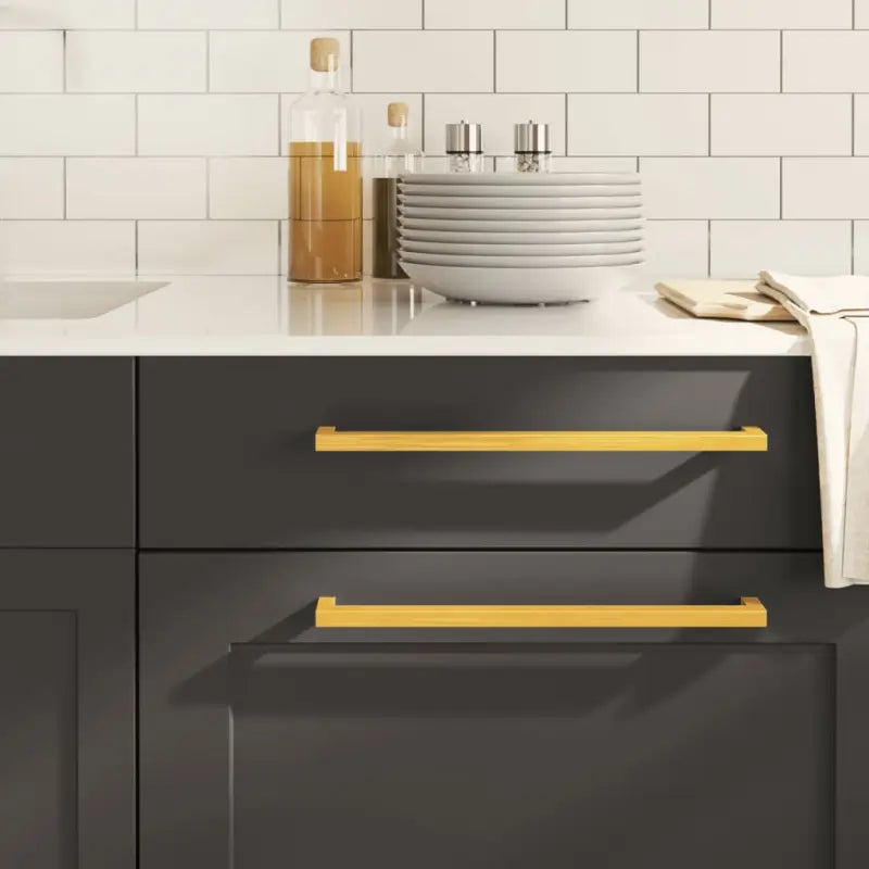 Roestvrijstalen kastknoppen en grepen met modern ontwerp - Goud / 320 mm / 10 - Kastknoppen en kastgrepen