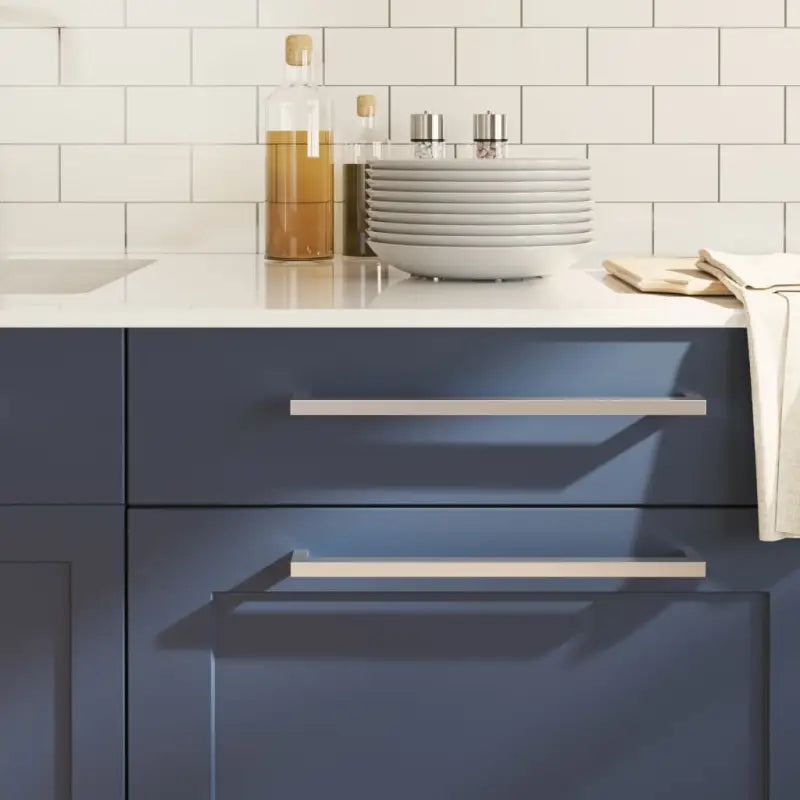 Roestvrijstalen kastknoppen en grepen met modern ontwerp - Zilver / 320 mm / 10 - Kastknoppen en kastgrepen