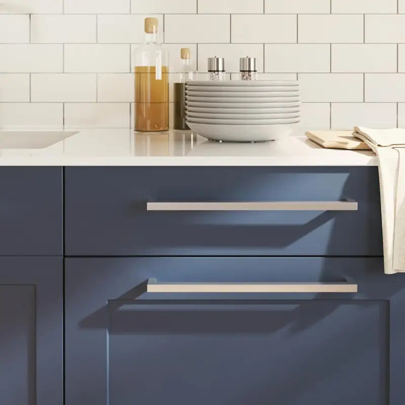 Roestvrijstalen kastknoppen en grepen met modern ontwerp - Zilver / 320 mm / 5 - Kastknoppen en kastgrepen