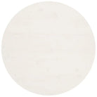 Rond tafelblad van massief grenenhout voor eettafels en salontafels - Wit / Ø 90 x 2.5 cm / 1 - Tafelbladen