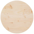 Rond tafelblad van massief grenenhout voor eettafels en salontafels - Naturel / Ø 50 x 2.5 cm / 1 - Tafelbladen