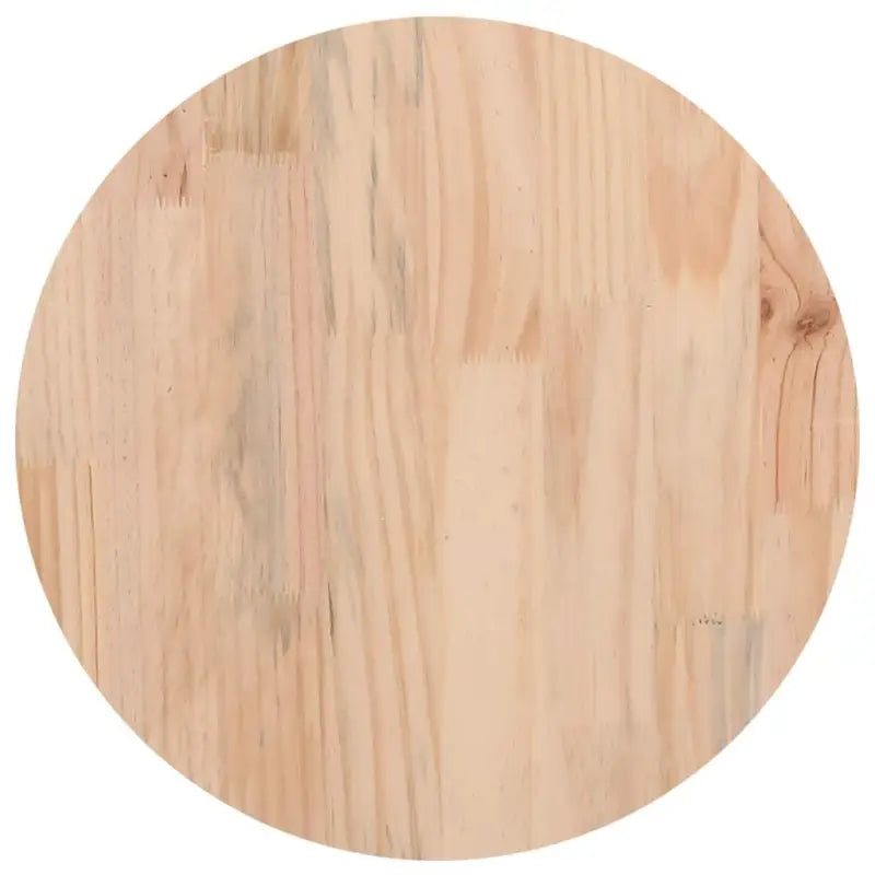 Rond tafelblad van massief grenenhout voor eettafels en salontafels - Naturel / Ø 40 x 2.5 cm / 1 - Tafelbladen