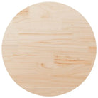 Rond tafelblad van massief grenenhout voor eettafels en salontafels - Naturel / Ø 90 x 2.5 cm / 1 - Tafelbladen