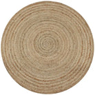 Rond vloerkleed van gevlochten jute met aantrekkelijke textuur - 120 cm / without hollow - Vloerkleden