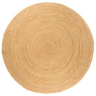 Rond vloerkleed van gevlochten jute met aantrekkelijke textuur - 240 cm / without hollow - Vloerkleden