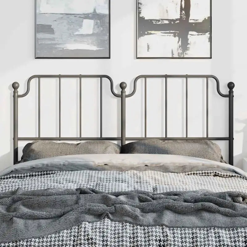 Ronde buizen hoofdbord voor een trendy en duurzame slaapkamer Look - Hoofdborden en voetborden