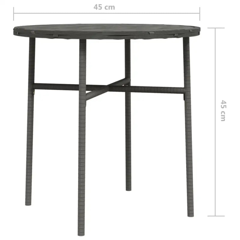 Ronde tuintafel voor genieten op tuin balkon of terras - Tuintafels