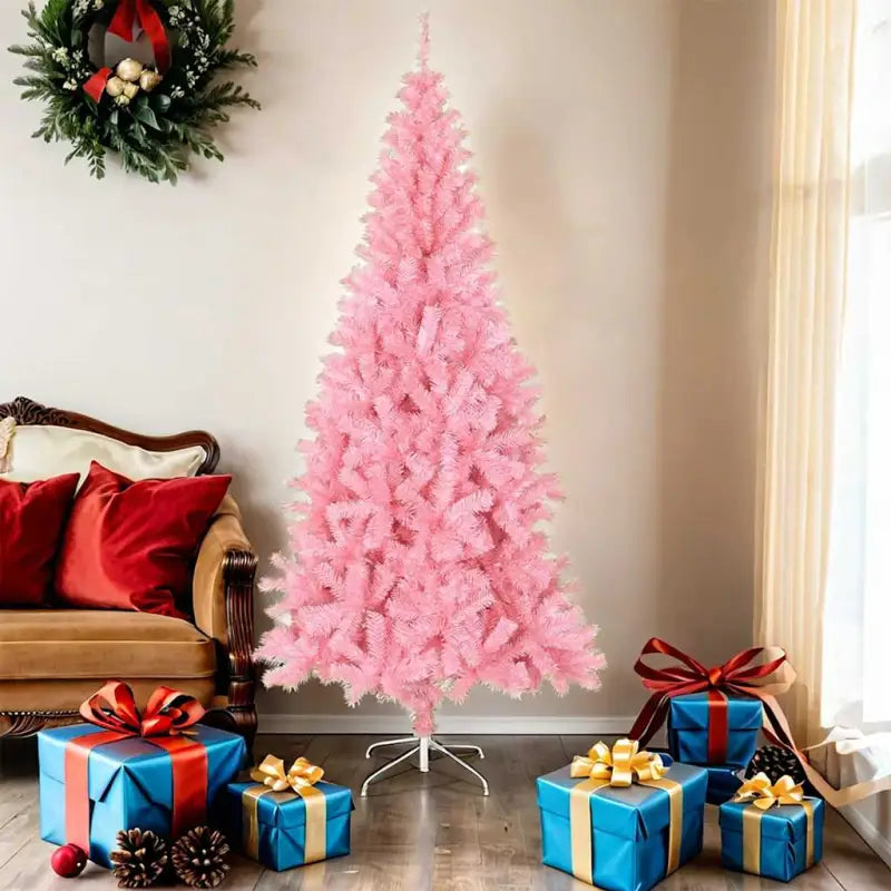 Roze Kunstkerstboom voor een opvallende feestelijke sfeer - Kerstbomen