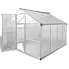 Ruime tuinkas met sterke profielen voor optimale plantenbescherming - 242 x 250 x 195 cm / 1 - Tuinkassen