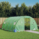 Ruime Tuinkas voor Planten Groenten en Fruit Bescherming - Groen / 4 x 4 x 2 m / 1 - Tuinkassen