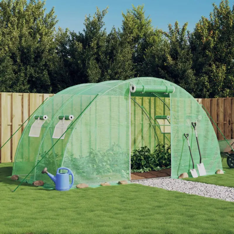 Ruime Tuinkas voor Planten Groenten en Fruit Bescherming - Groen / 4 x 2 x 2 m / 1 - Tuinkassen