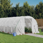 Ruime tuinkas voor planten groenten en fruit in duurzaam polyethyleen - Wit / 10 x 3 x 2 m / 1 - Tuinkassen