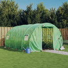Ruime tuinkas voor planten groenten en fruit in duurzaam polyethyleen - Groen / 4 x 3 x 2 m / 1 - Tuinkassen