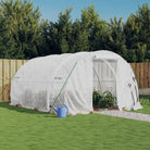 Ruime tuinkas voor planten groenten en fruit in duurzaam polyethyleen - Wit / 4 x 3 x 2 m / 1 - Tuinkassen