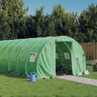Ruime tuinkas voor planten groenten en fruit in duurzaam polyethyleen - Groen / 10 x 3 x 2 m / 1 - Tuinkassen