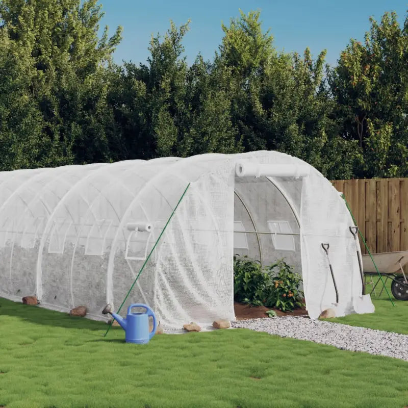 Ruime tuinkas voor planten groenten en fruit in duurzaam polyethyleen - Tuinkassen
