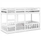 Ruimtebesparend stapelbedframe van massief grenenhout voor meerdere kinderen - Wit / 80 x 200 cm - Bedden & bedframes
