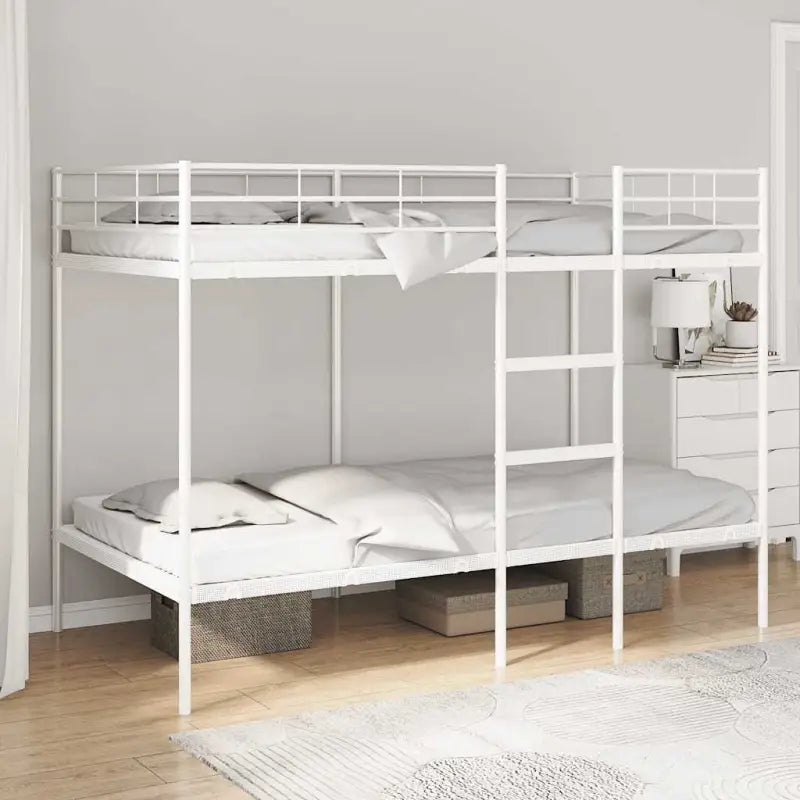 Ruimtebesparende stapelbed voor meerdere kinderen en gasten - Wit / 107 x 203 cm - Bedden & bedframes
